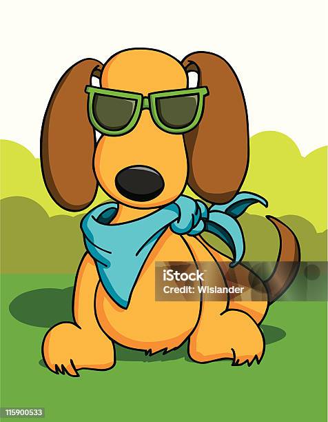 夏の子犬 - バンダナのベクターアート素材や画像を多数ご用意 - バンダナ, 犬, 夏