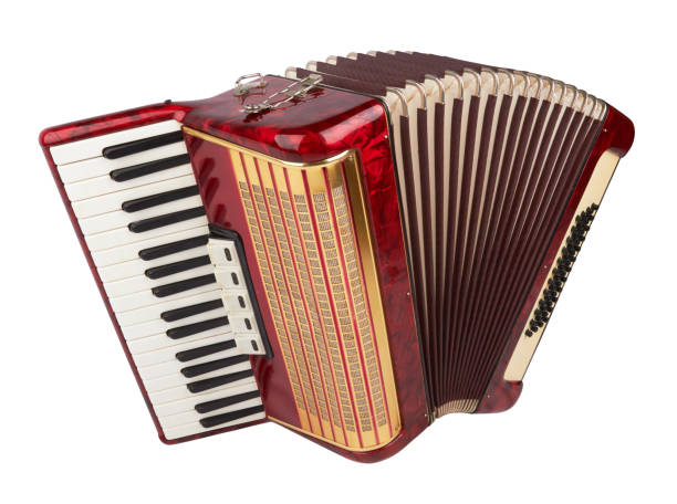 レトロアコーディオン分離 - accordion ストックフォトと画像