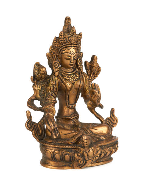 istock Statue of Green Tara 1159006815