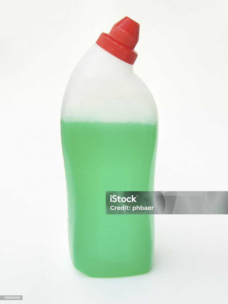 Cleaning Agent Bottle Stock Photo