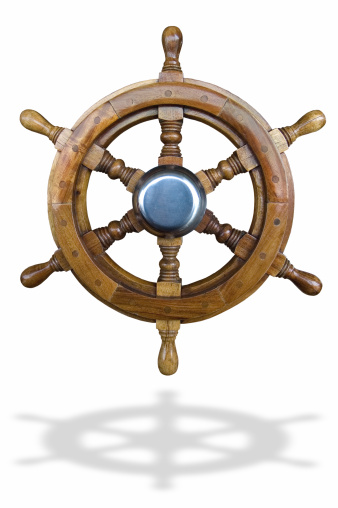 Steer the ship, steer your web site, steer your marketing with this handy dandy wooden wheel!