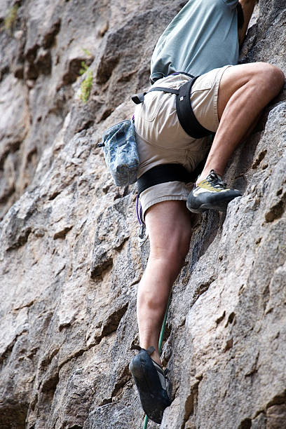 sport escaladeur 05 - mountain climbing rock climbing adventure incentive photos et images de collection