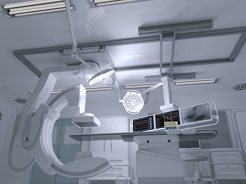 3D illustration of X-ray System