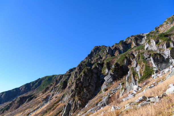 Senjojiki Cirque in the late autumn