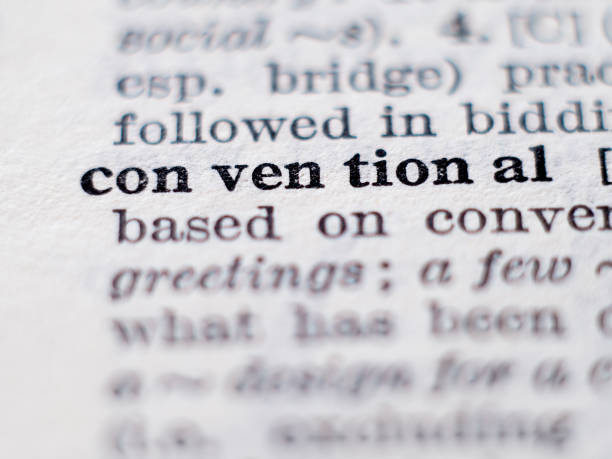 istock Definition of word conventional 1159030870