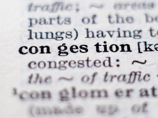 istock Definition of word congestion 1159031676