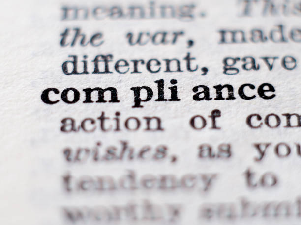 istock Definition of word compliance 1159031783