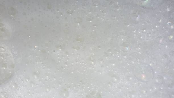 istock White background with close up of bubbles 1159033266