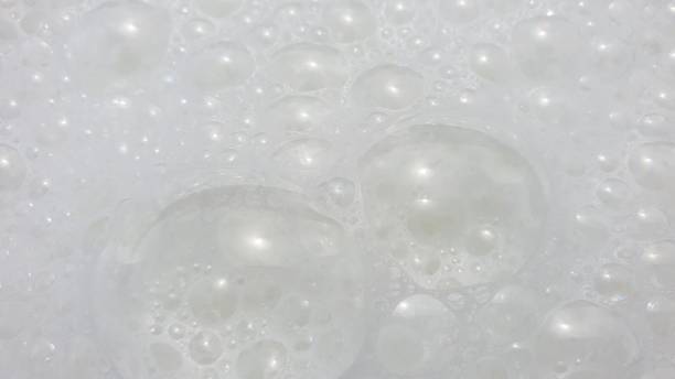 istock White background with close up of bubbles 1159033270