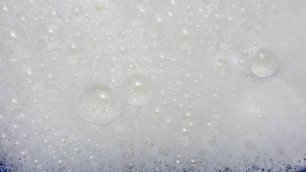 istock White background with close up of bubbles 1159033272