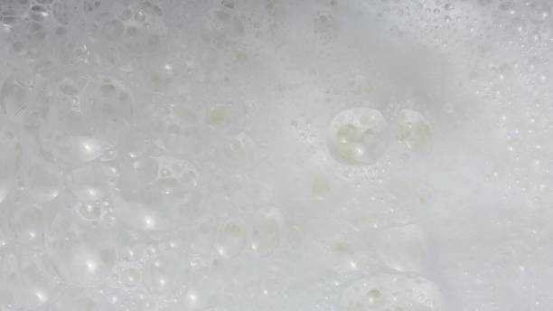 istock White background with close up of bubbles 1159033273