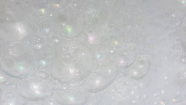 istock White background with close up of bubbles 1159033331