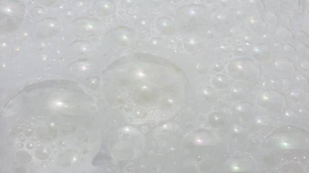 istock White background with close up of bubbles 1159033333