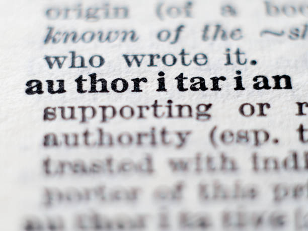 istock Definition of word authoritarian 1159034970
