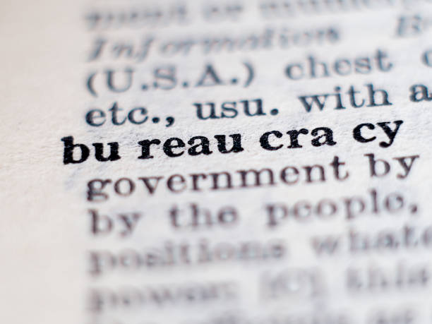 istock Definition of word bureaucracy 1159035339
