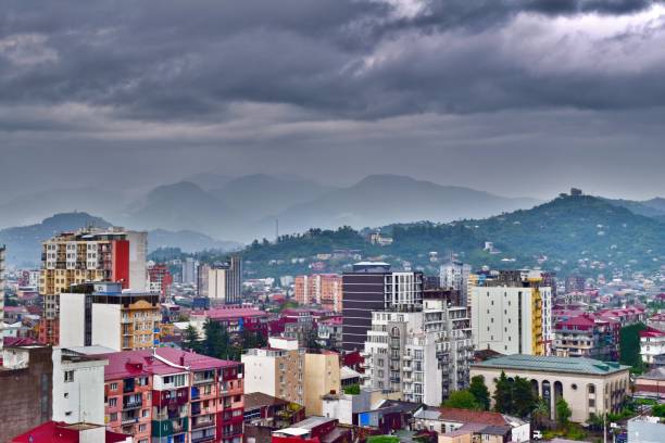 istock Piazza Clock Tower Batumi Georgia 1159036140