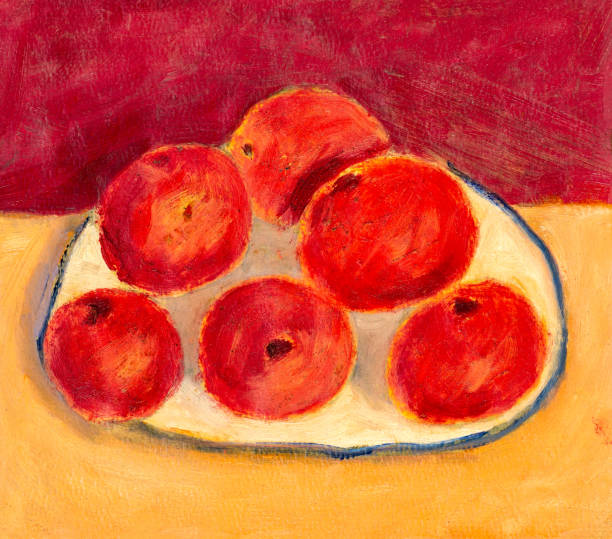 istock Painting Study of Fruits on a Plate 1159036166