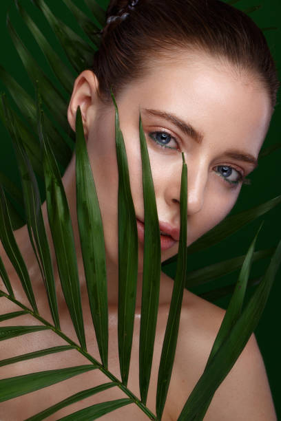 istock girl with natural makeup 1159036455