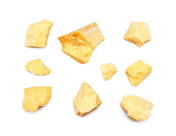 istock Set of Parmesan cheese piece 1159036613
