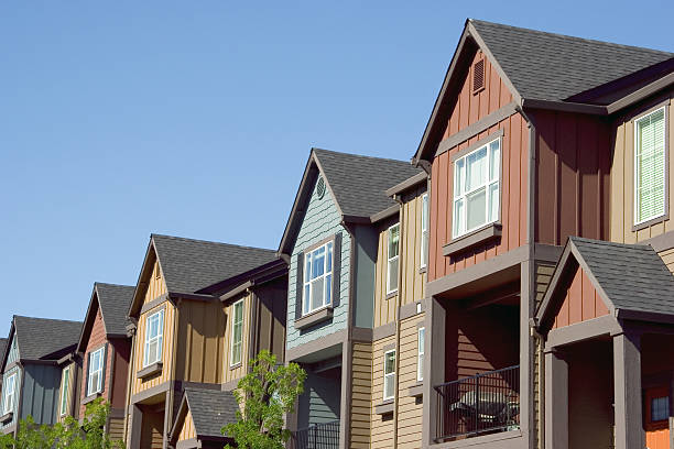 istock Row of Townhouses 115903834