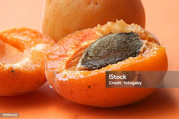 Fresh Apricots Stock Photo - Download Image Now - Apricot, Color Image, Food