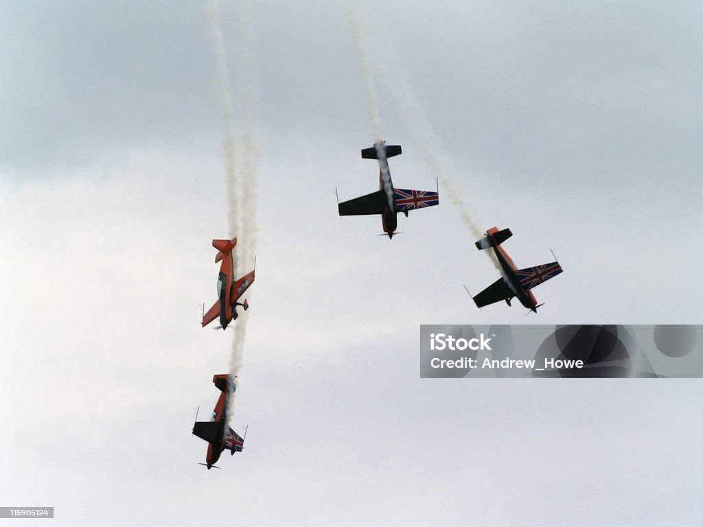 Aerobatic Mostrar equipo - Foto de stock de Acrobacia aérea libre de derechos