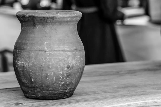 istock monochrome design pottery mini clay jug copy space traditional craftsmanship 1159055312