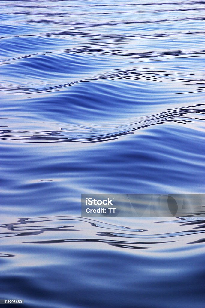 Blaue Wellen - Lizenzfrei Bildhintergrund Stock-Foto