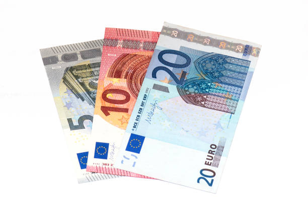 istock 5, 10, 20 Euro Banknotes isolated on white Background 1159060594