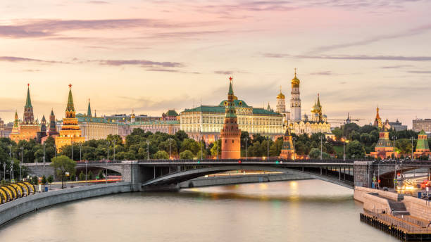istock Moscow Kremlin at Moskva River, Russia 1159062665