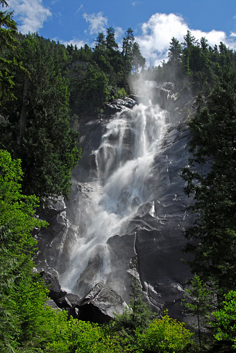 BC's third highest waterfall(336 m)