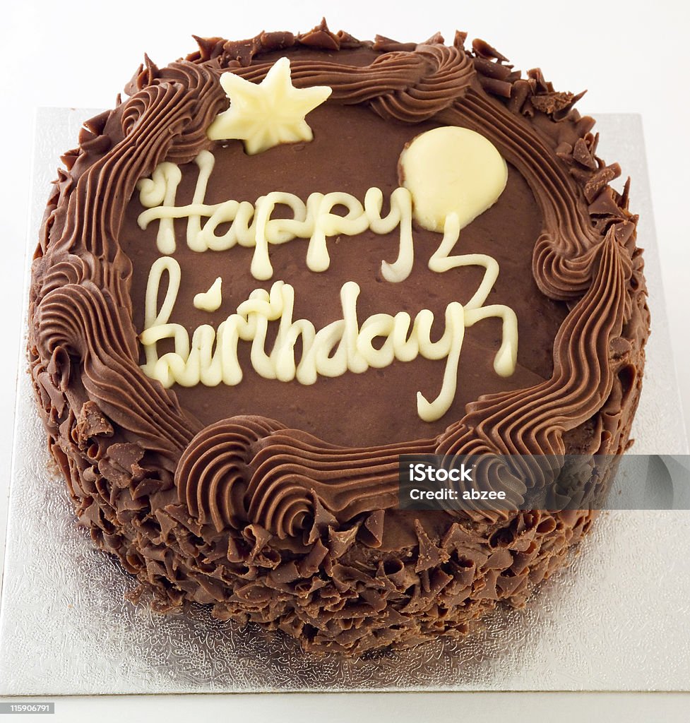 Pastel de cumpleaños - Foto de stock de Alcorza libre de derechos