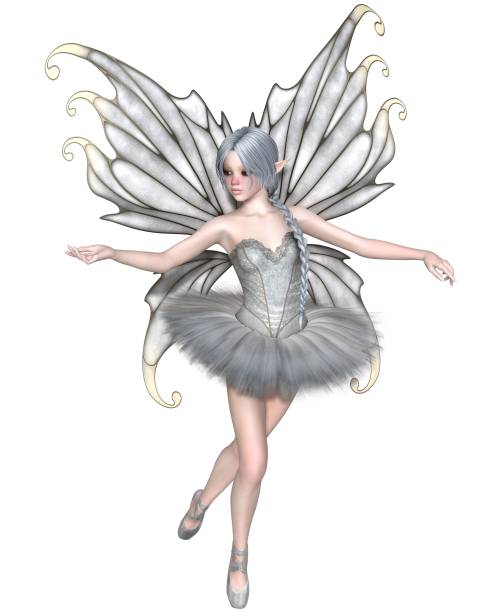 istock Ballerina Winter Fairy Skipping 1159067980