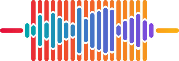 五顏六色的聲波平面設計 - alejandro meerapfel 幅插畫檔、美工圖案、卡通及圖標