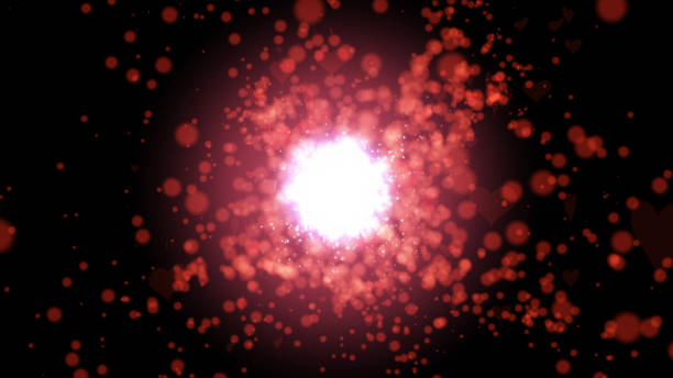 istock Particle seamless background, Christmas Night 1159070753