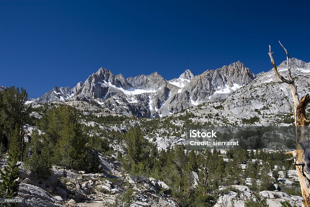 Sierra Nevada Peaks Sierra Nevada Mountains near Bishop California. Andalucian Sierra Nevada Stock Photo