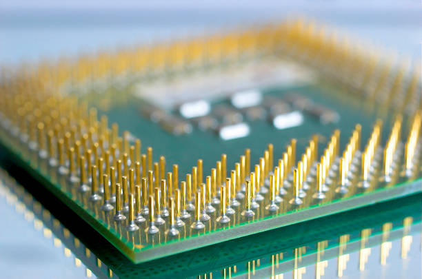 CPU macro shoot  tehnical stock pictures, royalty-free photos & images