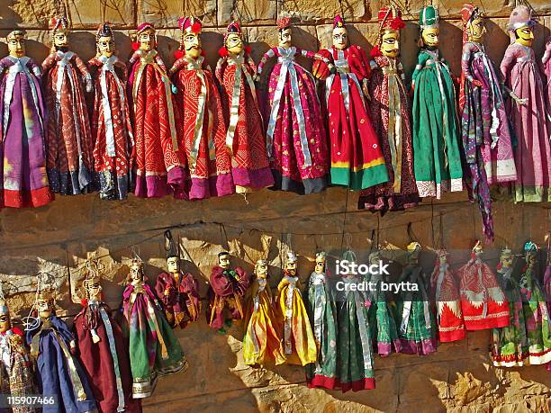 Tradizionale Di Peluche Per La Vendita Di Jaisalmer Rajasthan India - Fotografie stock e altre immagini di Maragià