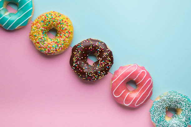 istock Colorful sweet background with copy space. 1159077384