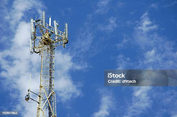 Zelle Towertop Stockfoto und mehr Bilder von Antenne - Antenne, Ausrüstung und Geräte, Bauen