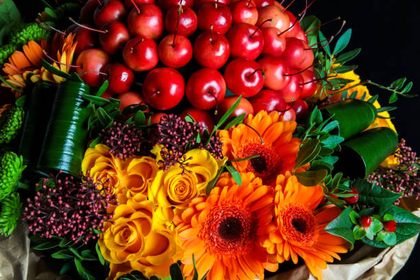 istock Bouquet of many different flowers 1159079097
