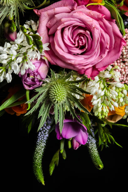 istock Bouquet of many different flowers 1159079101
