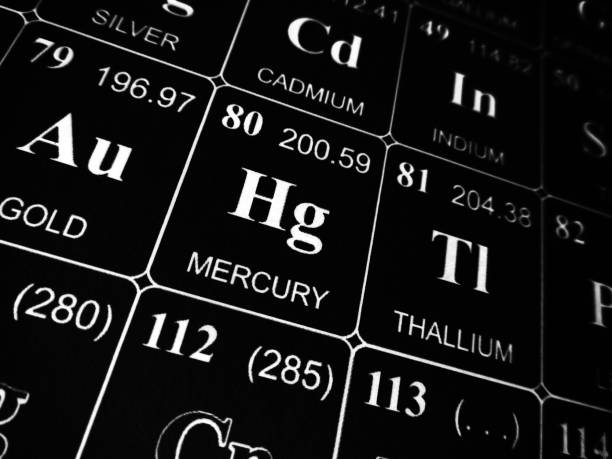 istock Mercury on the periodic table of the elements 1159079722