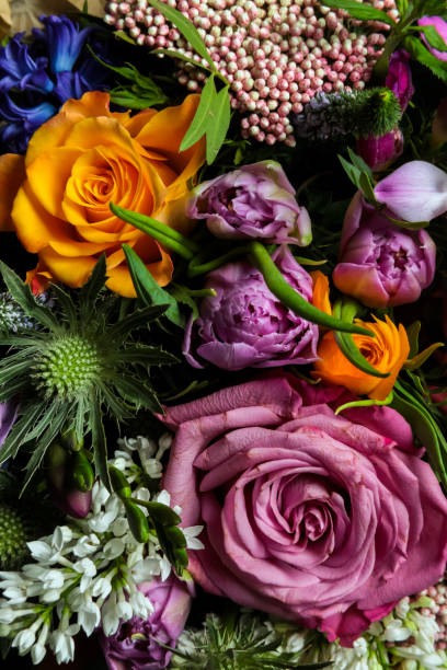 istock Bouquet of many different flowers 1159079728