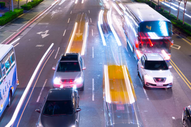 istock Traffic in Taipei, just after sunset 1159079908
