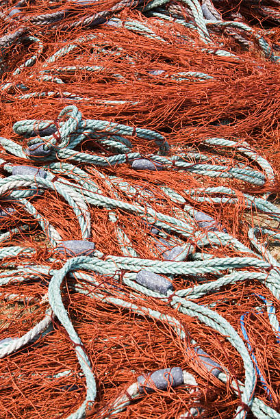 Fishing Net stock photo