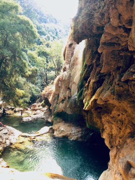 istock Blue pools of Atzala 1159082238