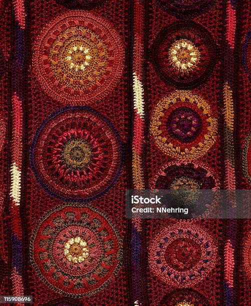 Círculos Y Líneas De Crochet Foto de stock y más banco de imágenes de Croché - Croché, Color - Tipo de imagen, Círculo