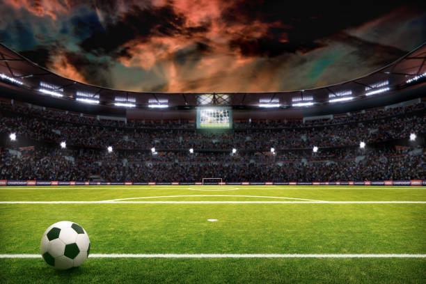 istock night soccer field with lights and spectators panorama 3d rendering 1159090160