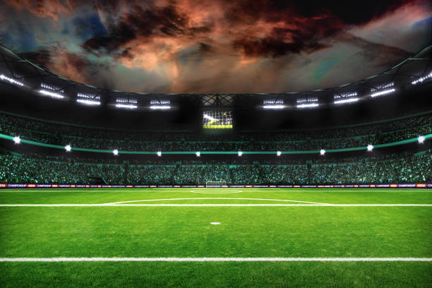 istock night soccer field with lights and spectators panorama 3d rendering 1159090179